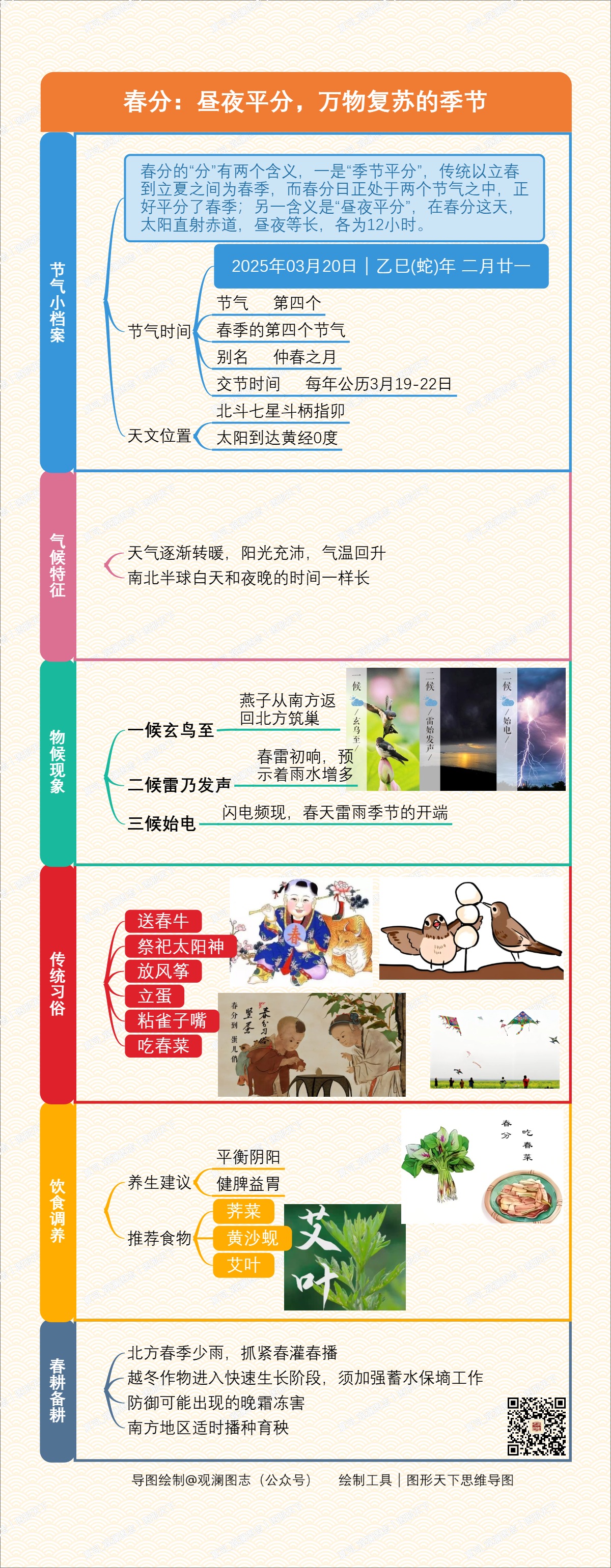 春分：昼夜平分，万物复苏的季节