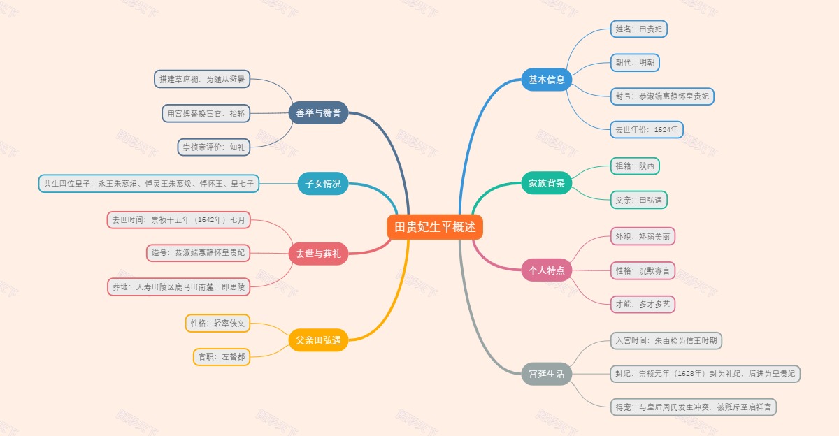田贵妃生平概述