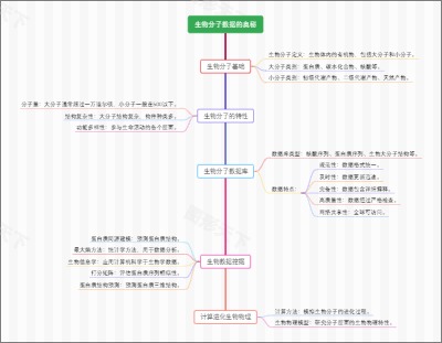 生物分子数据的奥秘