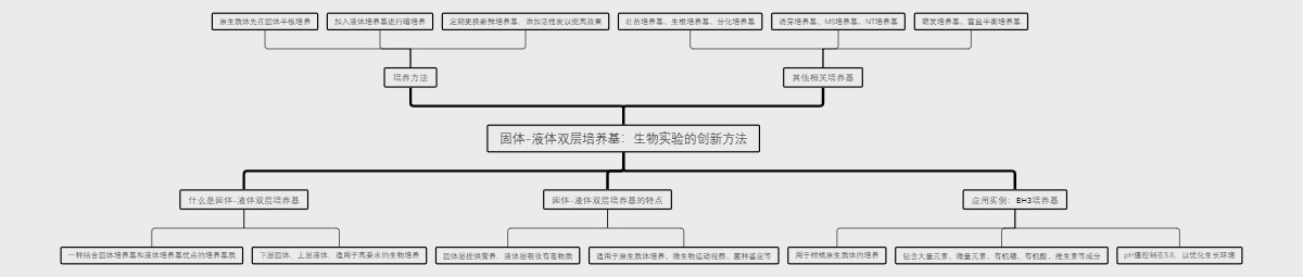 固体-液体双层培养基：生物实验的创新方法