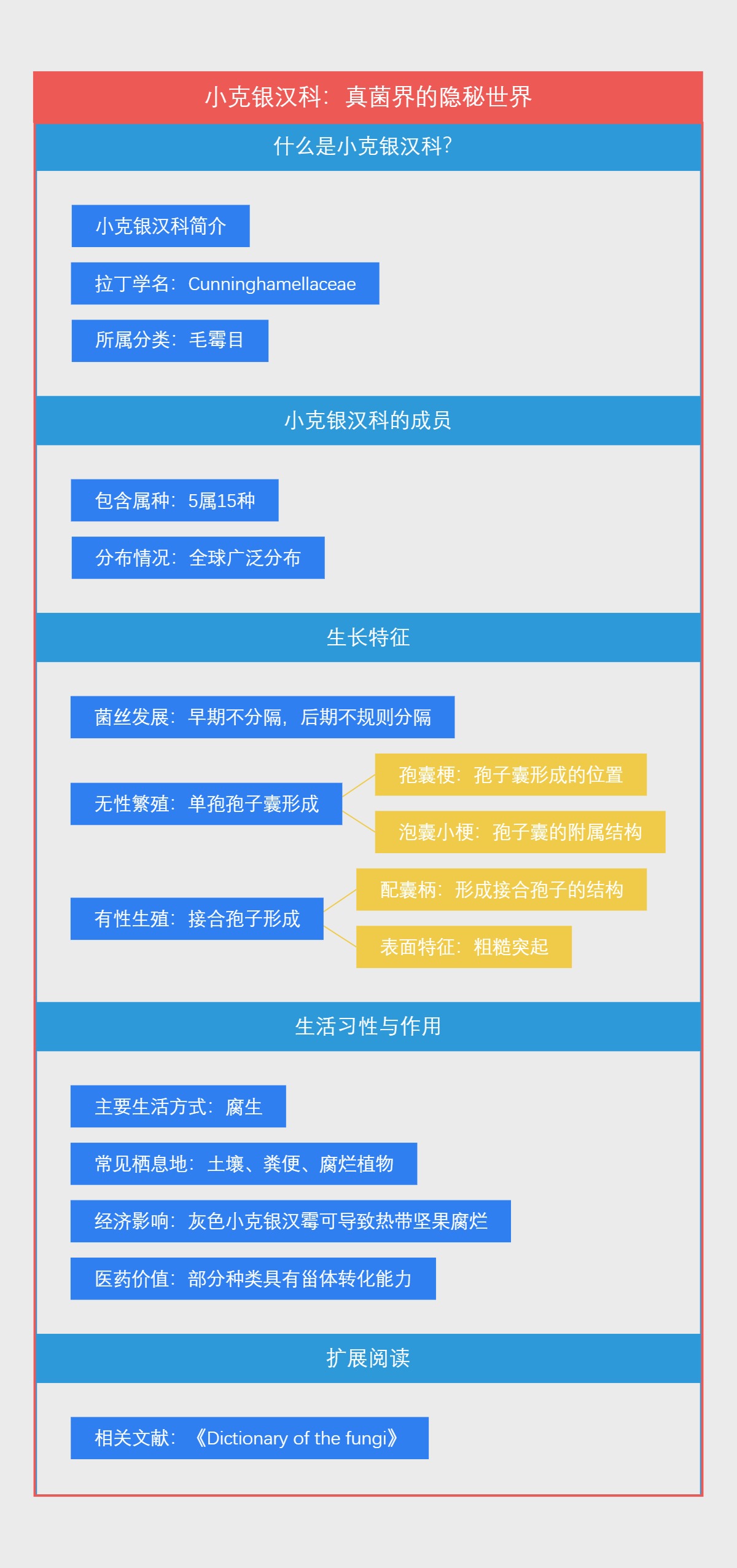 小克银汉科：真菌界的隐秘世界