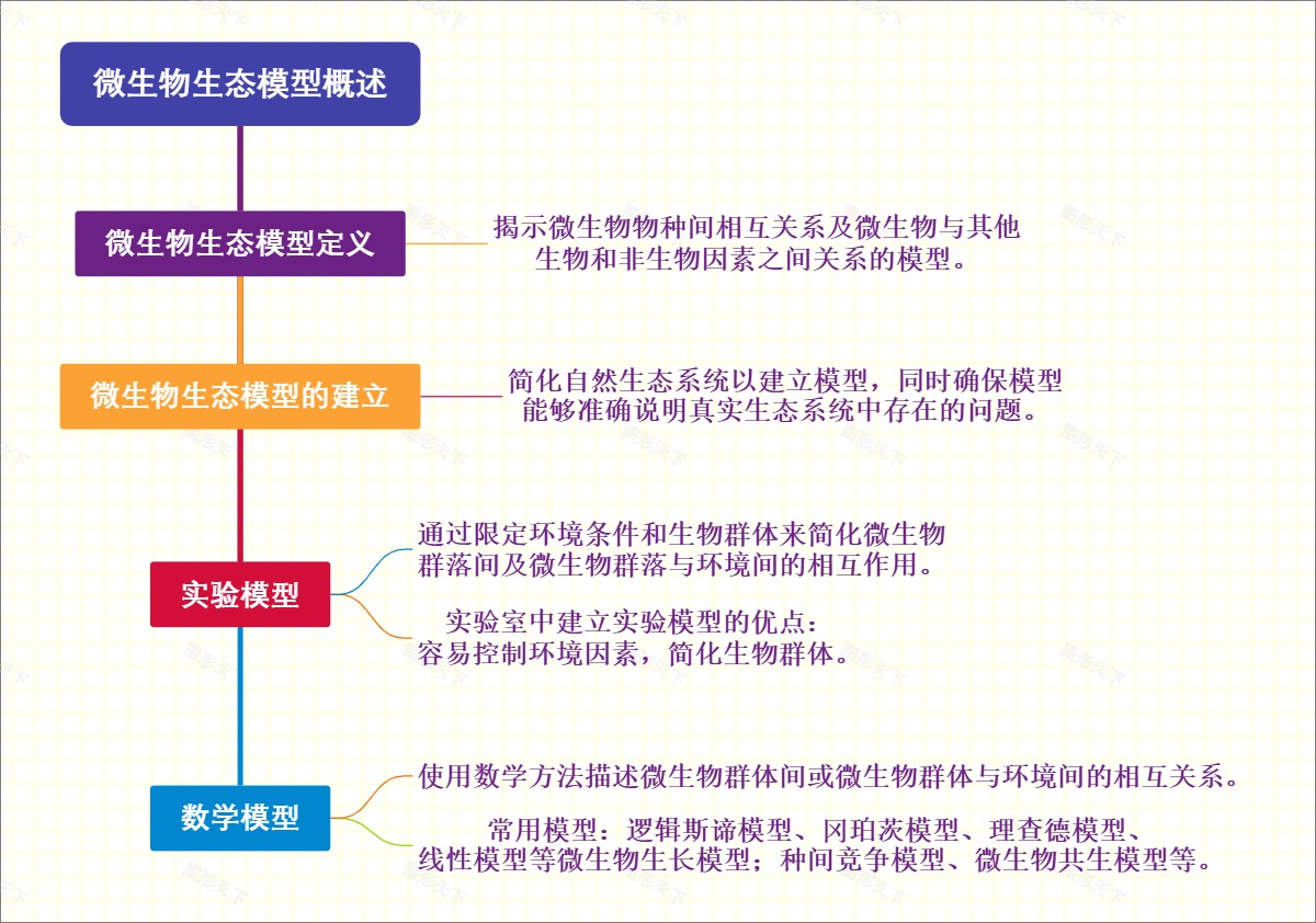 微生物生态模型概述
