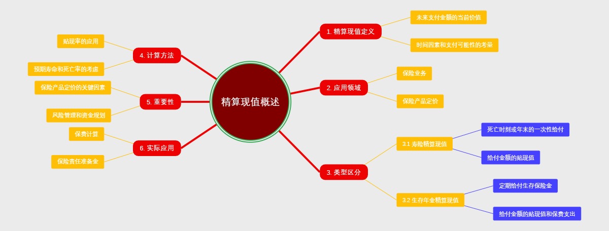 精算现值概述