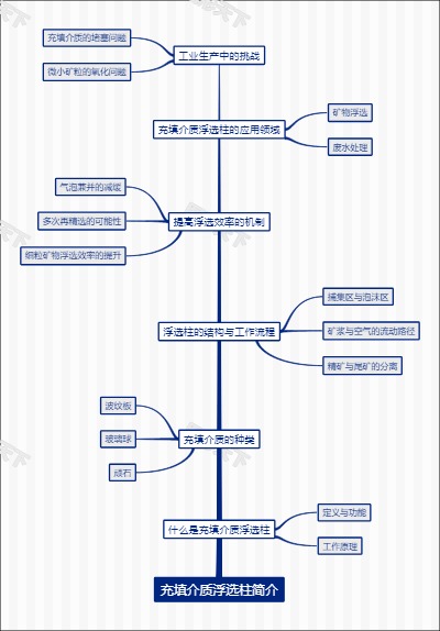 充填介质浮选柱简介