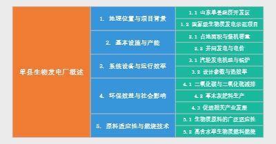 单县生物发电厂概述