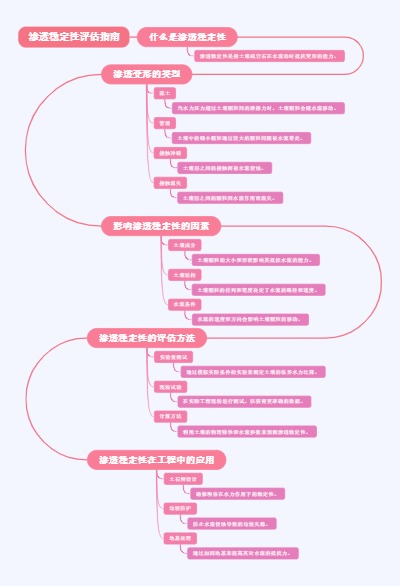 渗透稳定性评估指南