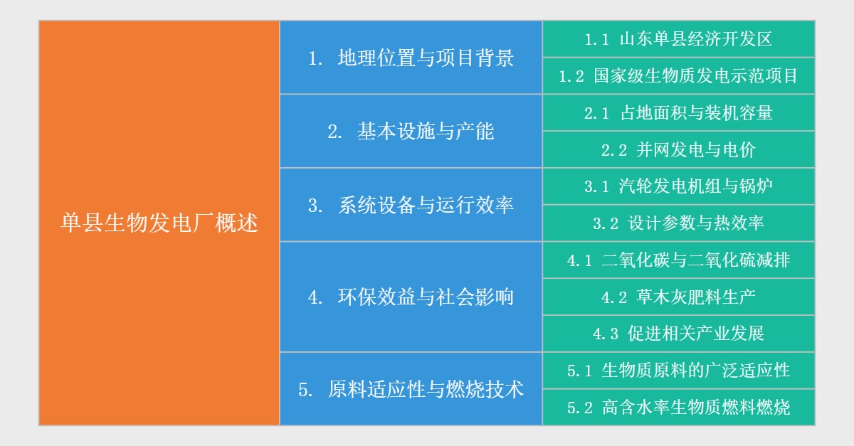 单县生物发电厂概述
