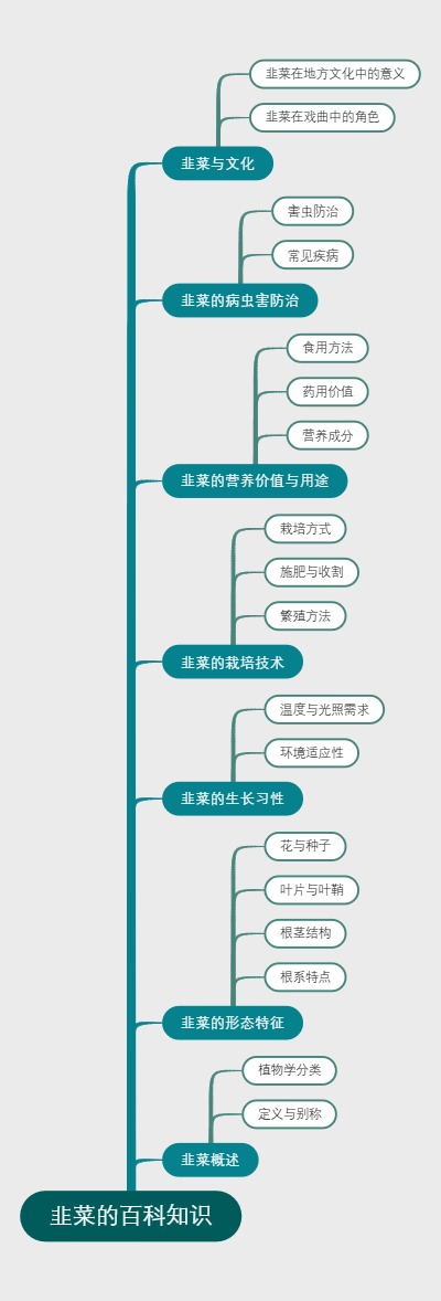 韭菜的百科知识