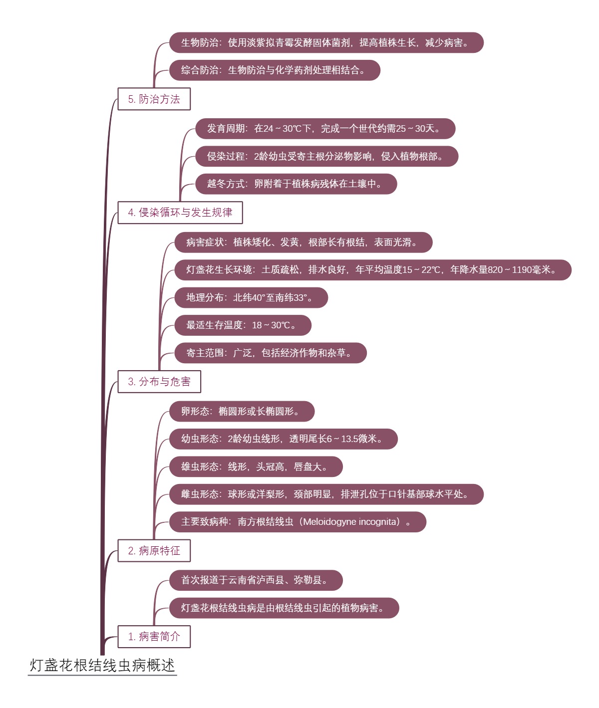 灯盏花根结线虫病概述