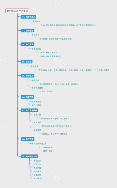 滋阴解表治疗法概览