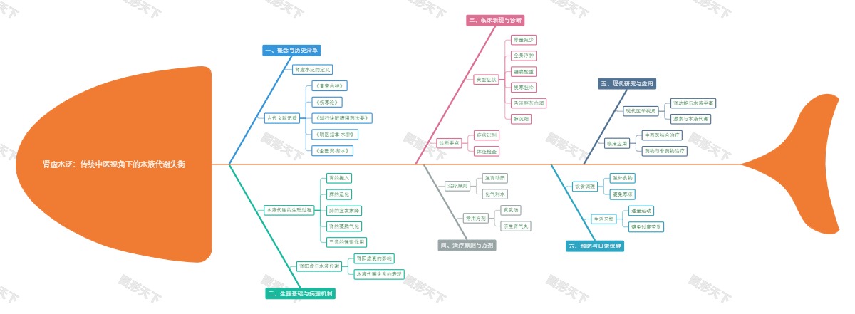 肾虚水泛：传统中医视角下的水液代谢失衡