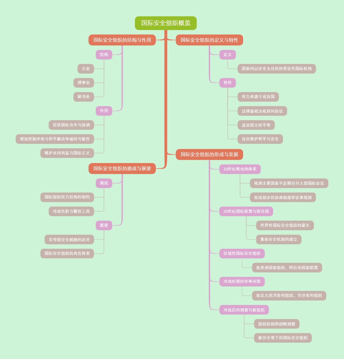 国际安全组织概览