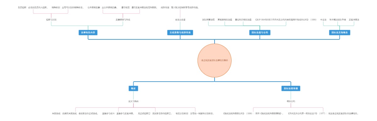 非正规武装部队的法律地位解析
