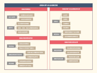 战略承诺与企业战略发展