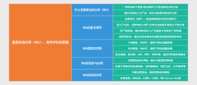 数据包络分析（DEA）：效率评估的利器