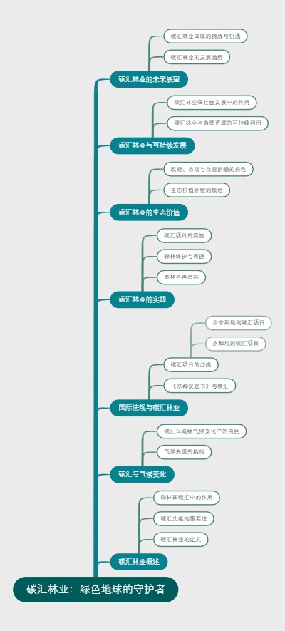 碳汇林业：绿色地球的守护者