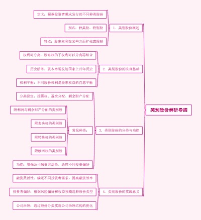 类别股份解析导图