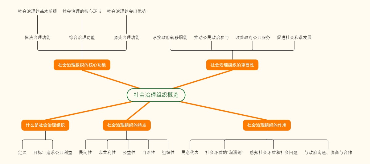 社会治理组织概览