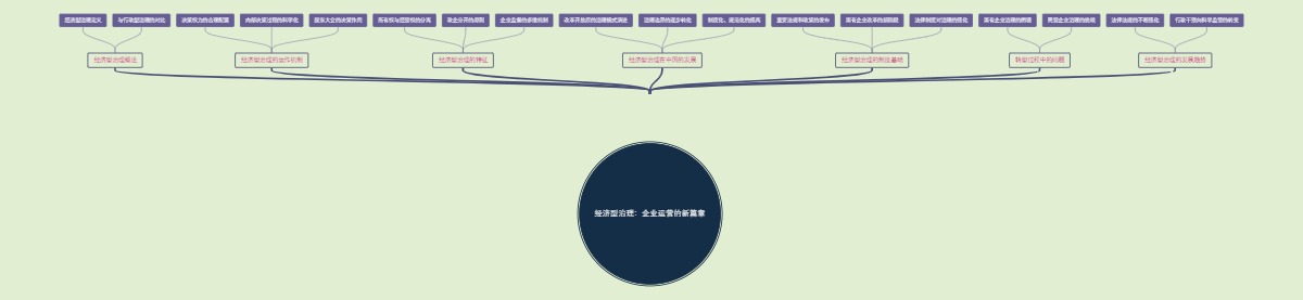 经济型治理：企业运营的新篇章