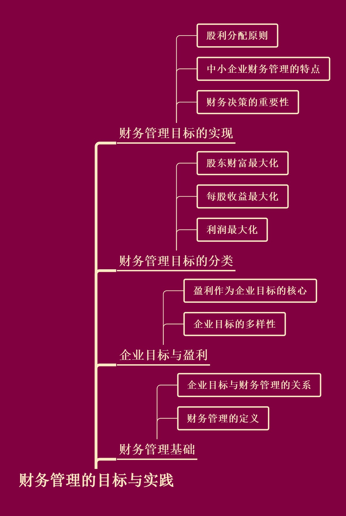 财务管理的目标与实践