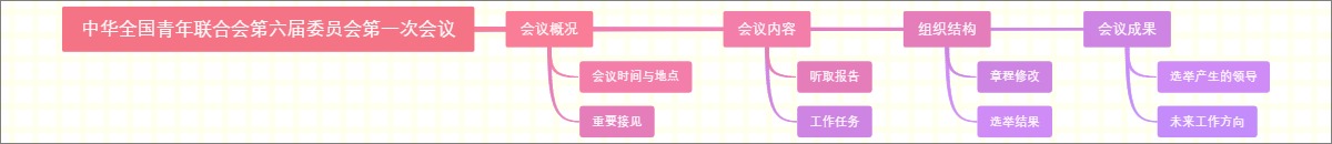 中华全国青年联合会第六届委员会第一次会议