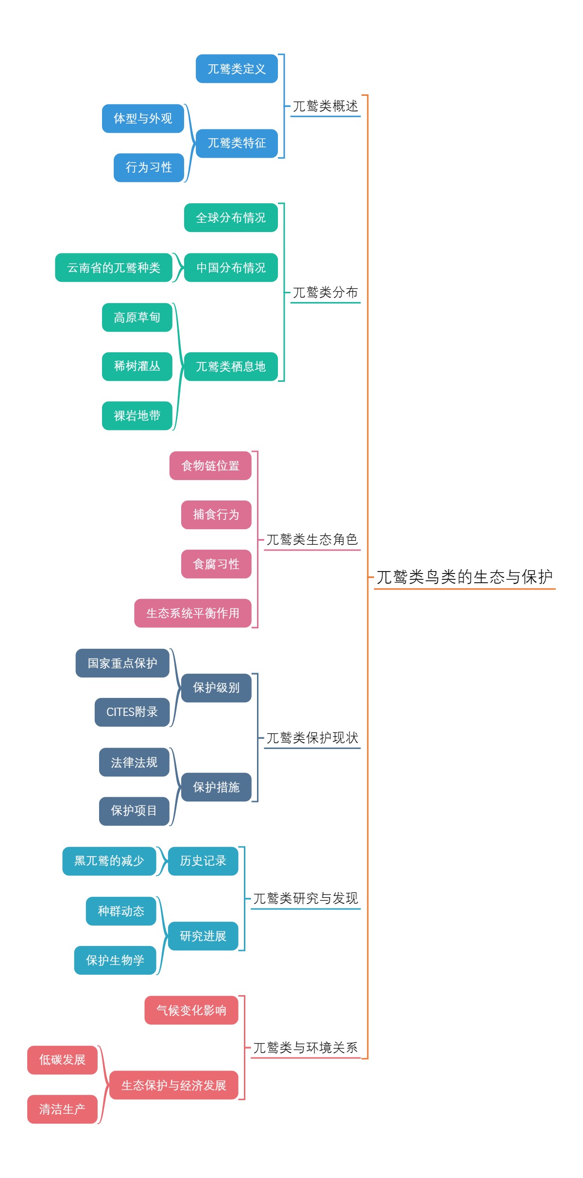 兀鹫类鸟类的生态与保护