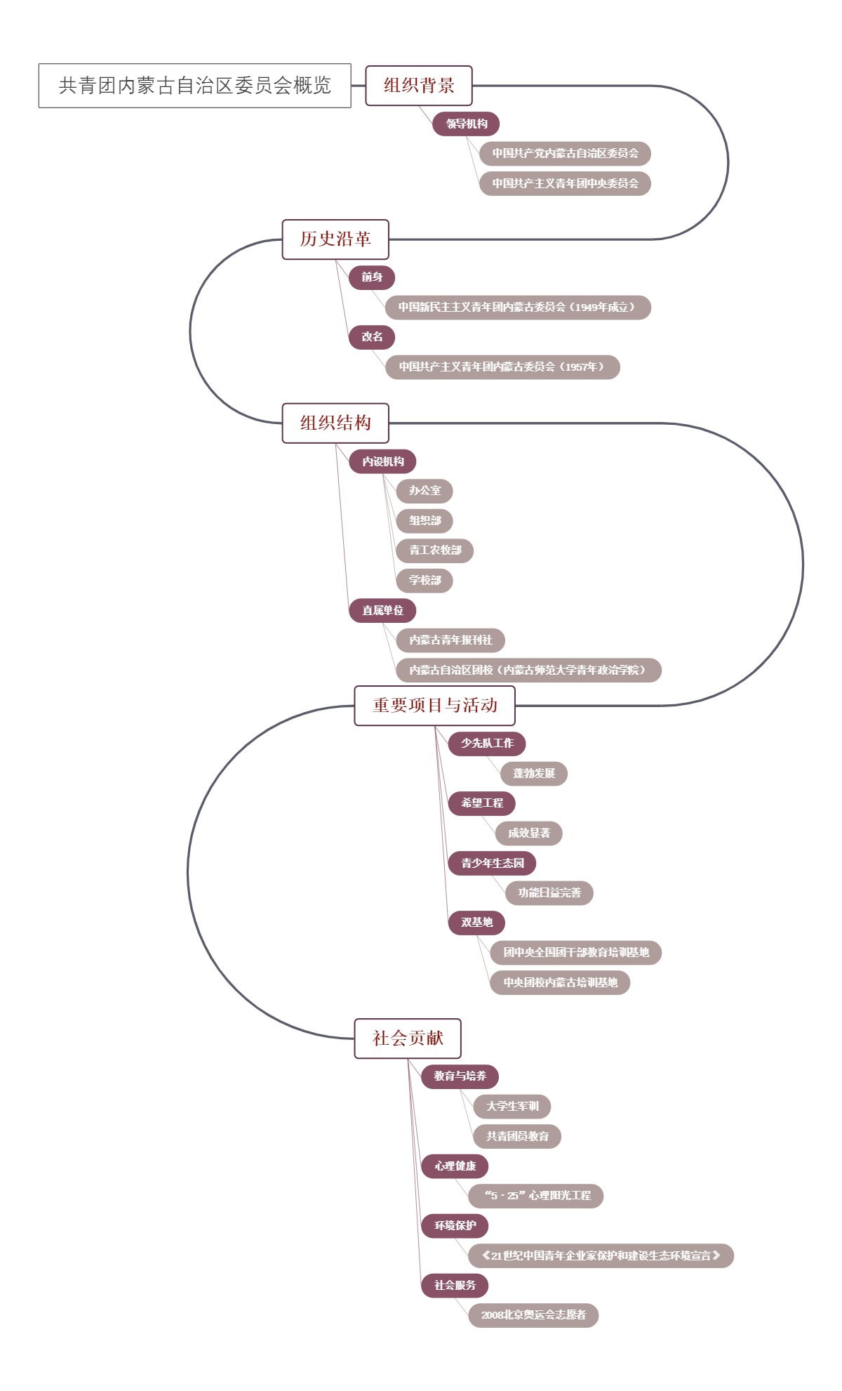 共青团内蒙古自治区委员会概览
