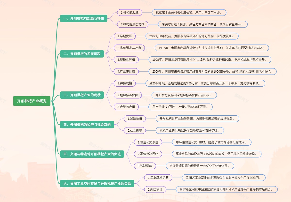 开阳枇杷产业概览
