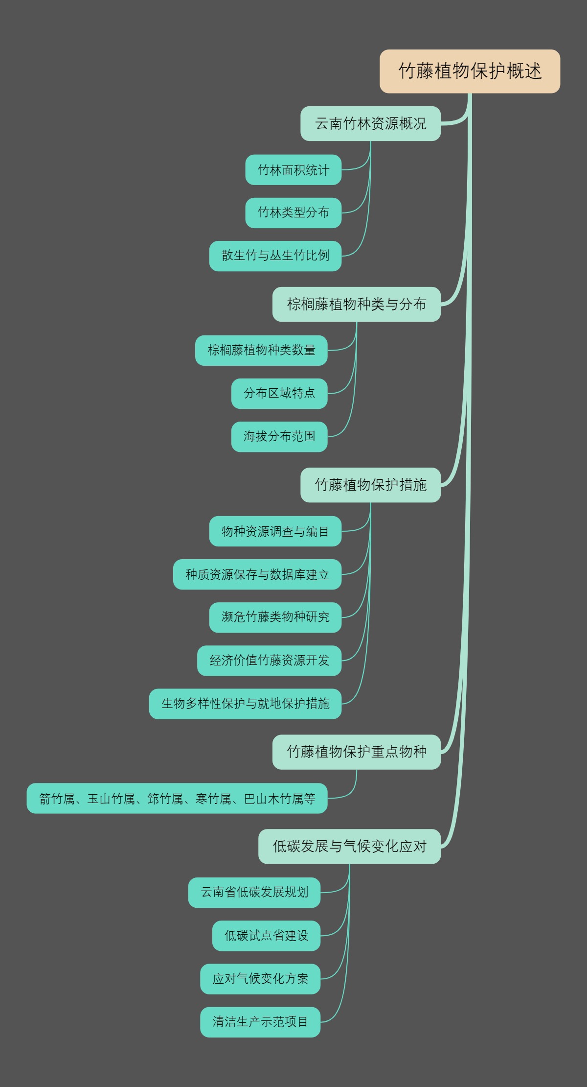 竹藤植物保护概述