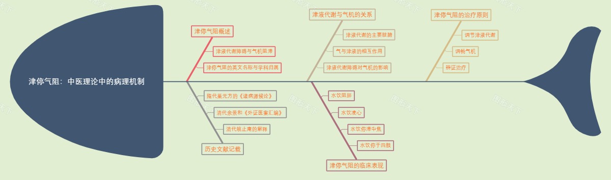 津停气阻：中医理论中的病理机制