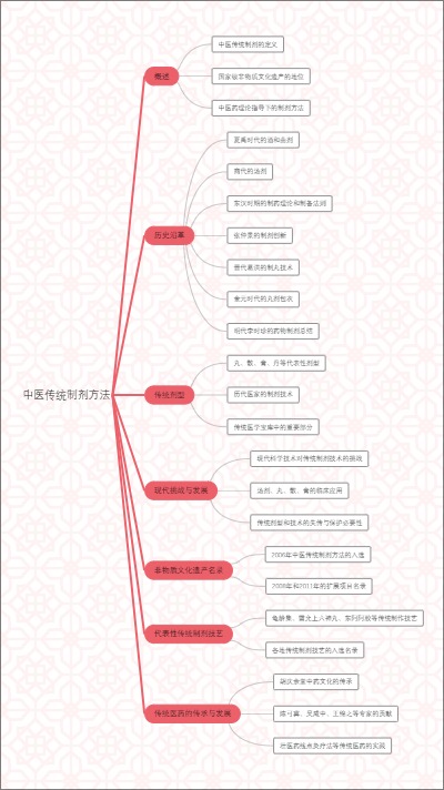 中医传统制剂方法