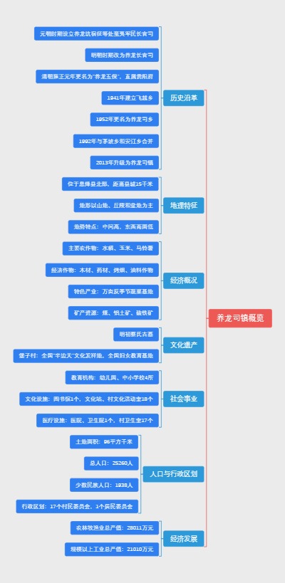 养龙司镇概览
