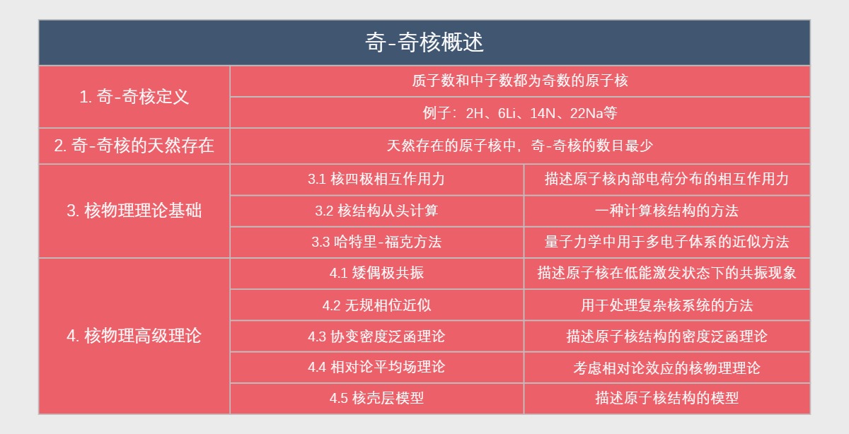 奇-奇核概述