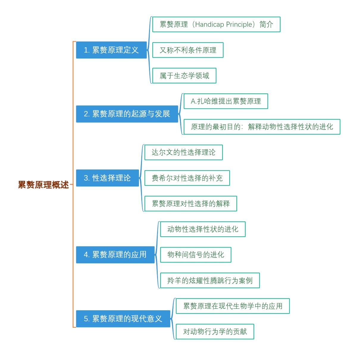 累赘原理概述