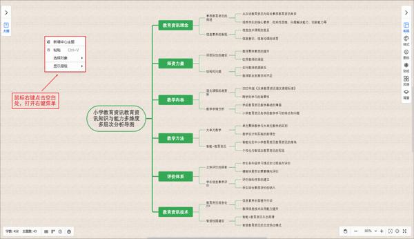 鼠标右键-显示层级（全局）