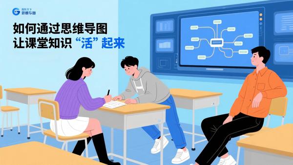 如何通过思维导图让课堂知识“活”起来