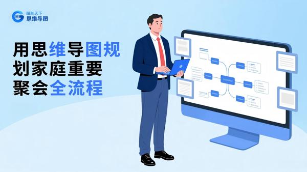 用思维导图规划家庭重要聚会全流程