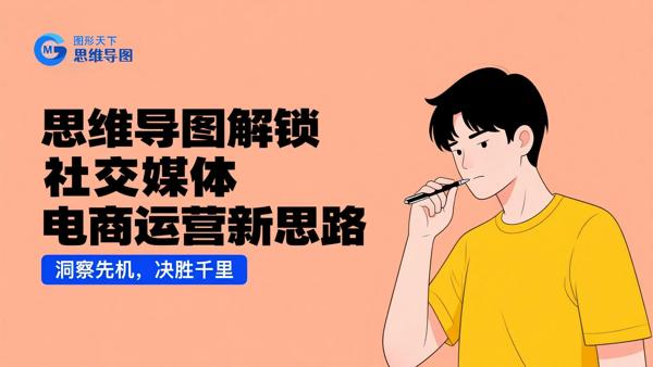思维导图解锁社交媒体电商运营新思路
