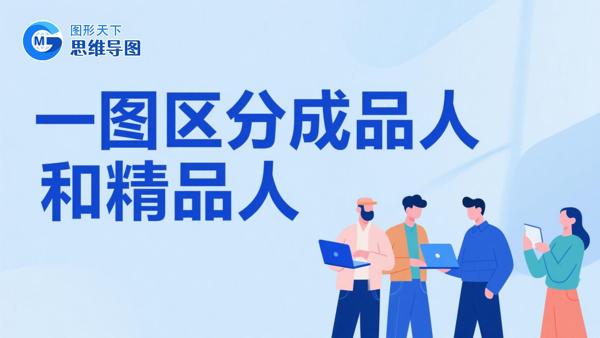 一图区分成品人和精品人