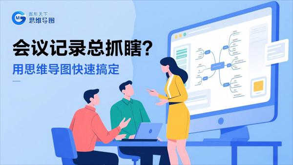 会议记录总抓瞎？用思维导图快速搞定！