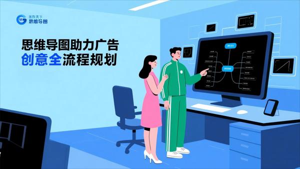 思维导图助力广告创意全流程规划