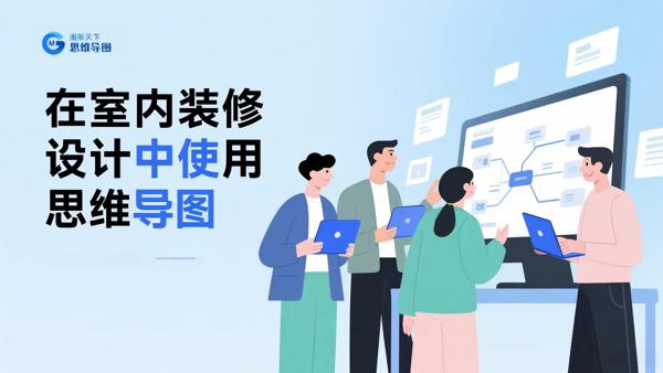 在室内装修设计中使用思维导图