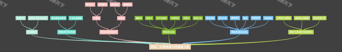 胃经：中医推拿中的健康之路