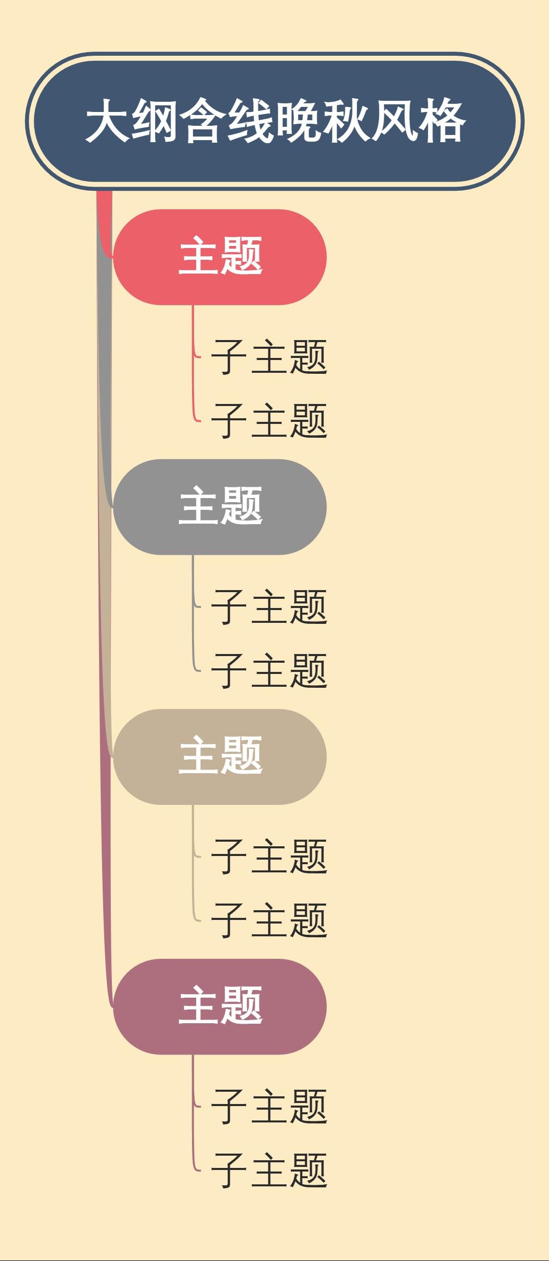 大纲含线晚秋风格