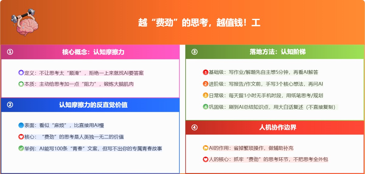 越“费劲”的思考，越值钱！