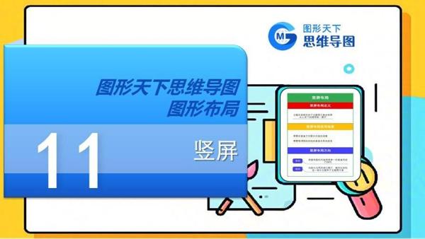 图形天下思维导图图形布局 - 竖屏
